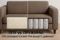 Пружины или ППУ: разбираемся с наполнением дивана без маркетинговых мифов