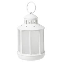 STRÅLA Светодиодный фонарь, на батарейках, белый, 13 см IKEA 405.322.09