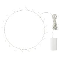 STRÅLA Подвесной светильник LED, на батарейках/кольцо, 27 см IKEA 105.341.82