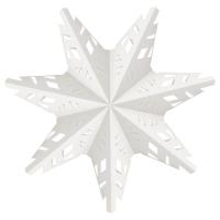 STRÅLA Абажур, снежинки, 48 см IKEA 90503172
