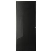 HÖGBO Drzwi szklane, czarny, 40x97 cm