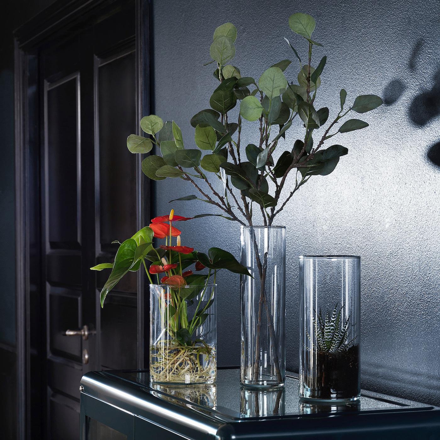 SMYCKA IKEA 803.357.73 Лист искусственный эвкалипт 65 см зеленый