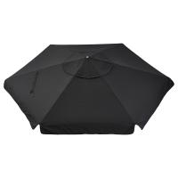 VÅRHOLMEN Навес для зонта, темно-серый, 300 см