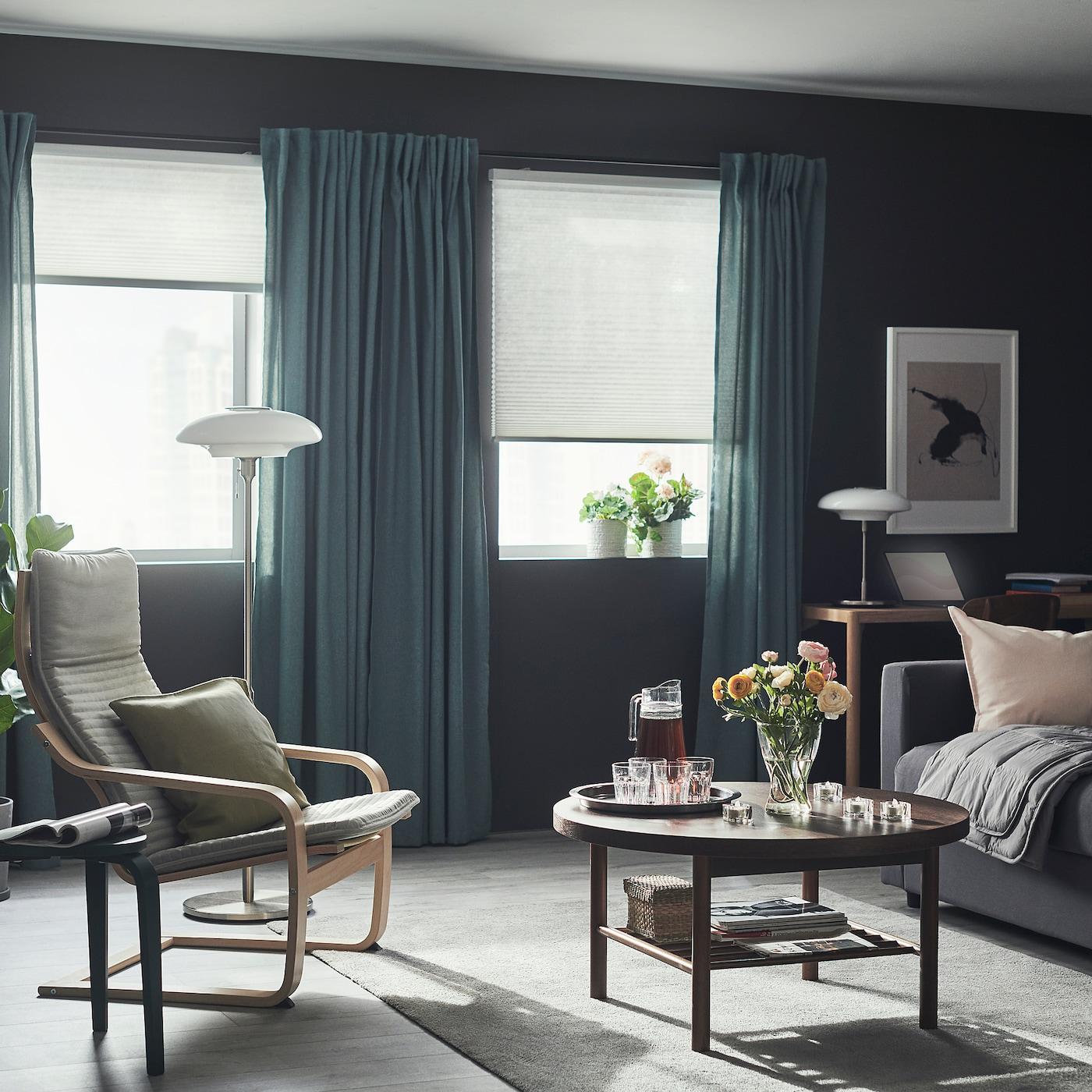 PRAKTLYSING Сотовая рулонная штора с zest konc, белый, 120x195 см