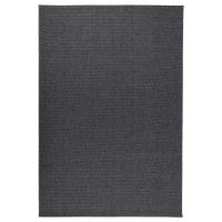 MORUM Ковер безворсовый для дома и улицы, темно-серый, 160x230 см IKEA 402.035.57