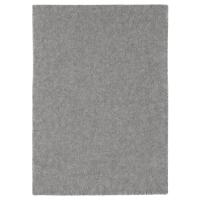 STOENSE Ковер, короткий ворс, средний серый, 170x240 см IKEA 004.268.28