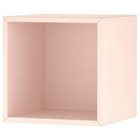 EKET Настенный книжный шкаф, бледно-розовый, 35x35x35 см