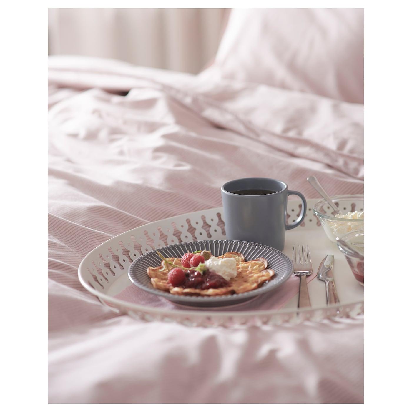 ROMANTISK Лоток, белый, 52x39 см