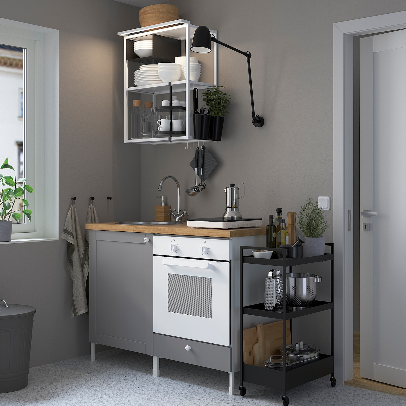 SKYDRAG Taśma ośw LED столешница / шкаф с бдительным, можно затемнить белый, 60 см