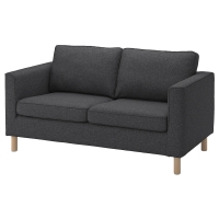 PARUP IKEA 393.891.65 Диван 2-местный Gunnared темно-серый