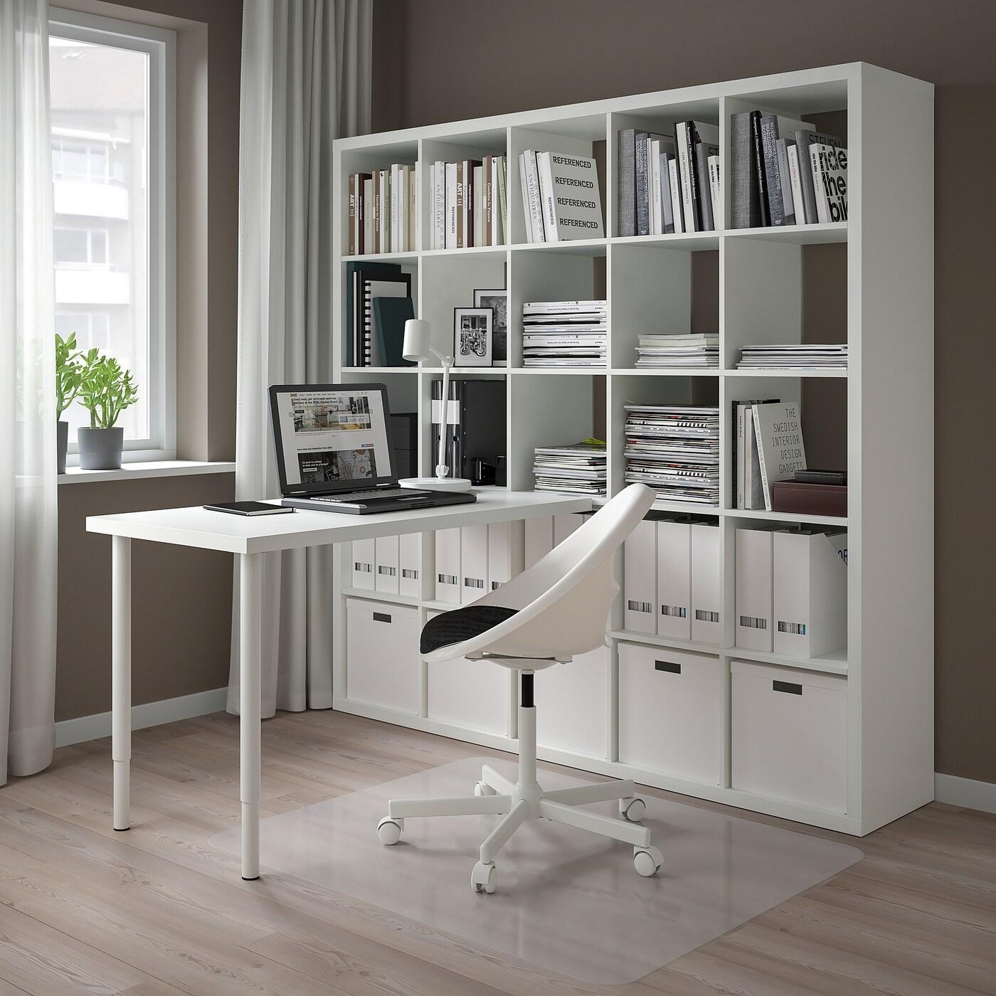KALLAX / LAGKAPTEN IKEA 594.816.53 Рабочий стол/стеллаж 182x159x182 см белый