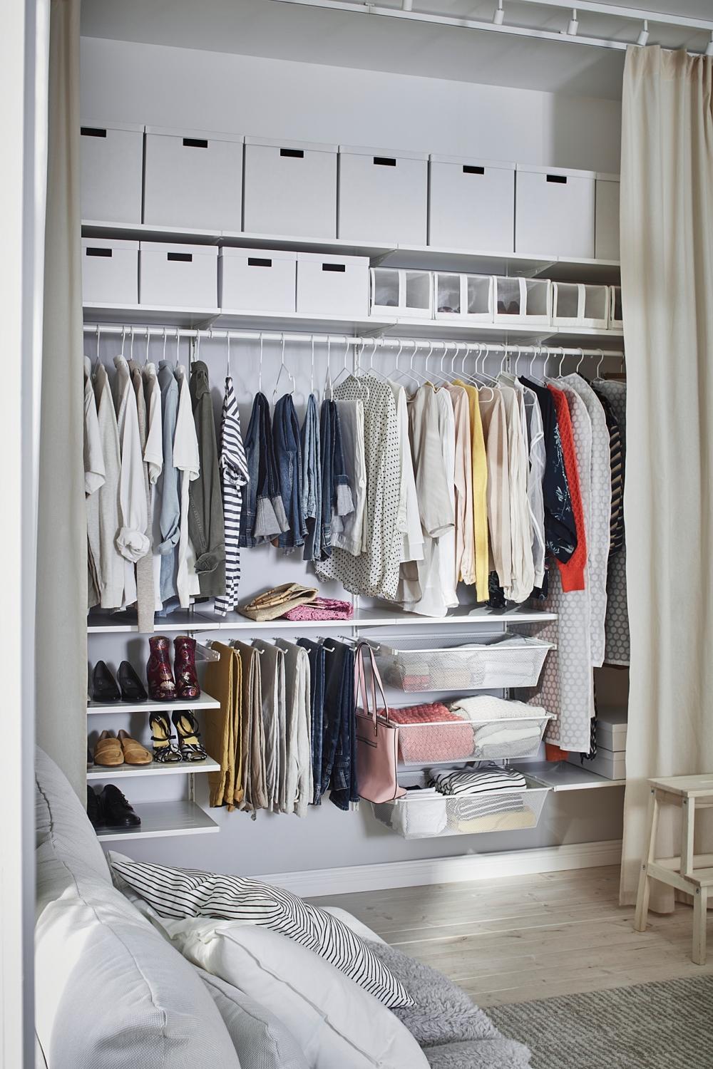 STAJLIG Вешалка, inw/ zew, белый