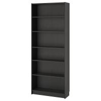 BILLY Шкаф книжный 80x28x202 см. Чёрно-коричневый IKEA 402.638.48
