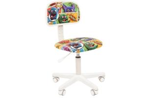 Chairman Kids 101 Кресло Ткань монстры/белый пластик