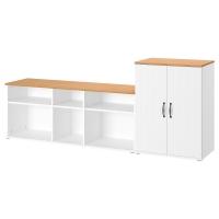 SKRUVBY IKEA 594.946.03 Стенка 226x38x90 см белый