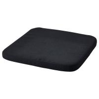 STAGGSTARR Poduszka na krzesło, czarny, 36x36x2.5 cm