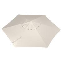 LINDÖJA Капюшон-зонт, светло-серый/бежевый, 300 см