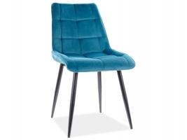 Chic Velvet Стул кухонный Bluvel 85 - бирюзовый (Польша)
