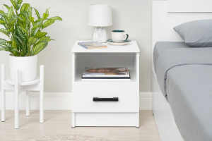 Тумба прикроватная белый ЭРА