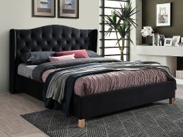Aspen Velvet Кровать 160х200 с ортопед. основанием Signal Черный 19