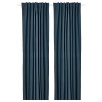 ROSENMANDEL IKEA 605.390.64 Шторы затемняющие 2 шт. 135x300 см Сапфир