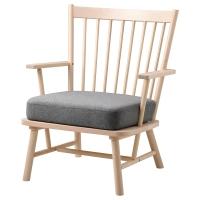 PERSBOL IKEA 503.501.90 Кресло Береза / Tibbleby бежевый / серый