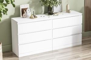 VARMA / MALM 6Д Комод Белый (завод IKEA)