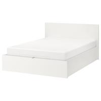 MALM Кровать с подъемным механизмом белая 140x200 cm