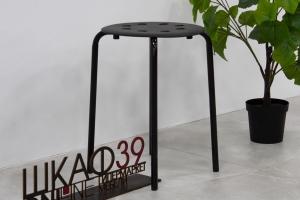 MARIUS Табурет, черный 45 см IKEA 101.356.59