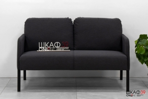 GLOSTAD 2-местный диван, Книса темно-серый IKEA 504.890.12