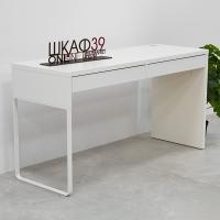 МИККЕ Письменный стол, белый 142x50 см IKEA
