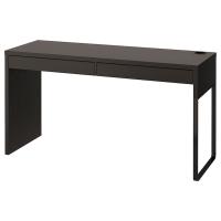 MICKE Письменный стол чёрно-коричневый 142 х 50 см IKEA 602.447.45