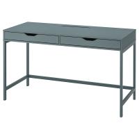 ALEX Письменный стол, серо-бирюзовый 132x58 см IKEA