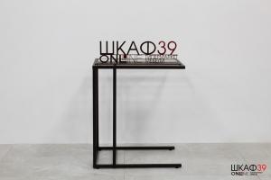 ВИТШЕ Подставка д/ноутбука черно-коричневый/стекло 35x65 см IKEA 002.502.49