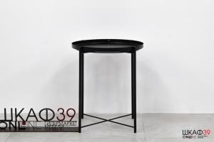GLADOM ГЛАДОМ Стол сервировочный Чёрный 45x53 см
