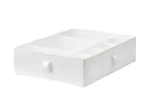 SKUBB IKEA 101.855.93 Ящик с отделениями 44x34x11 см Белый