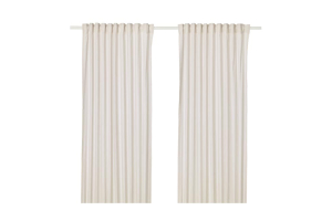 HANNALILL IKEA 204.108.88 Шторы 2 шт. 145x300 см. Бежевый