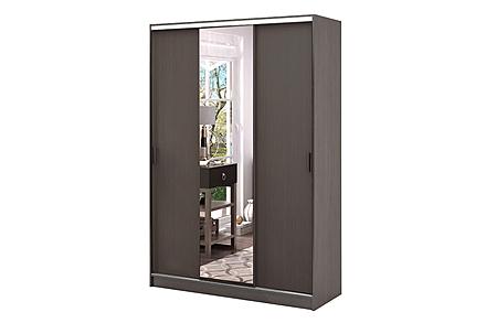 Альянс 1.5 м Шкаф-купе венге/венге