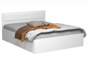 Жаклин Кровать с ящиками 140х200 см. Белый с ДСП настилом
