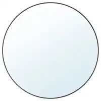 LINDBYN IKEA 504.586.14 Зеркало 80 см Чёрный