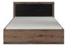 Balin Кровать 160 с подъемным механизмом S365-LOZ/160/B-DMON/DCA (дуб монастери/дуб черный)
