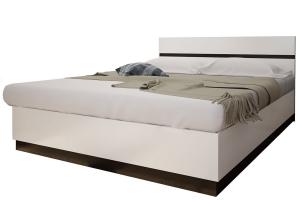 Вегас Кровать 1,6 венге/белый с подъемным механизмом