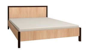 Bauhaus 3 Кровать с ортопедическим основанием (дерево) 140х200, дуб
