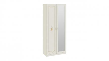 Шкаф для одежды с 1-ой глухой и 1-ой зеркальной дверями «Лючия»