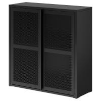 IVAR Шкаф/дверь чёрный 80x83 см IKEA