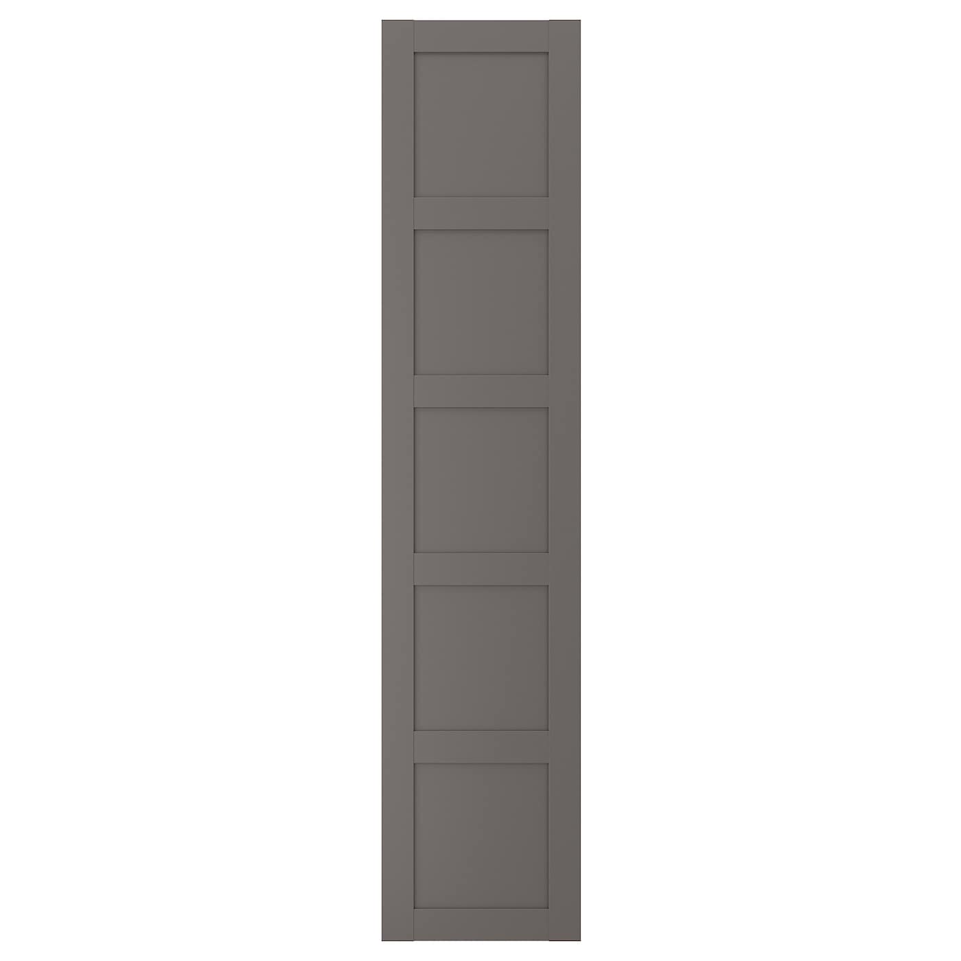 BERGSBO IKEA 205.109.39 Дверь 50x229 см темно-серый
