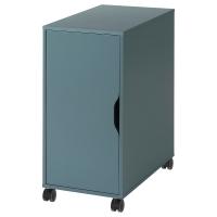 ALEX IKEA 995.419.47 Шкаф на колесиках 36x76 см Эдельвейс / черный
