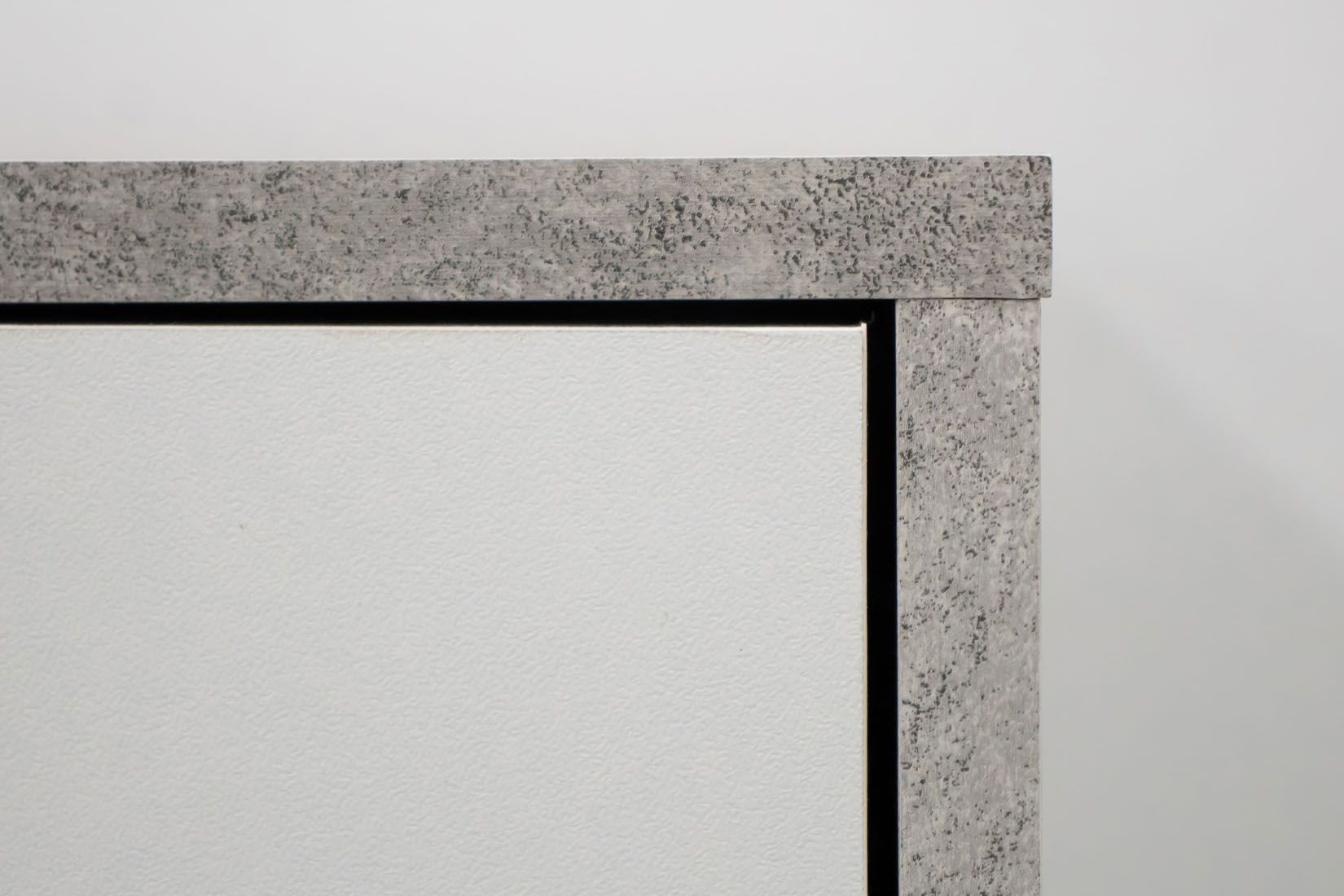 Денвер КМ 01 Комод 4 ящика Белый/Ателье светлый