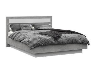 Денвер КР 03 Кровать 180х200 с ортопед. основанием Белый/Ателье светлый