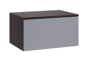 Прага Антресоль №1 Венге/Графит софт